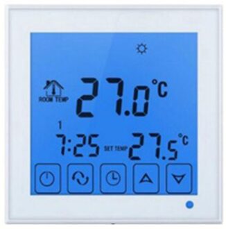 HY03WW-1 Intelligente Thermostaat Wifi Digitale Draadloze Touch Temperatuurregelaar Water Verwarming Radiator Thermostaat