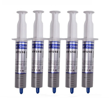 Hy510 30g / PCS silicone thermal paste heat transfer grease heat sink CPU GPU chipset notebook computer cooling Syringe