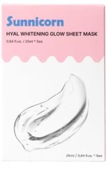 Hyal Whitening Glow Sheet Mask Set 25ml x 5 sheets