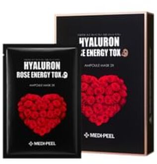 Hyaluron Rose Energy Tox Ampoule Mask 2X Set 2023 Version - 30ml x 10 sheets