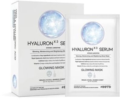Hyaluron X3 Serum Glowing Mask Set 25g x 10 sheets