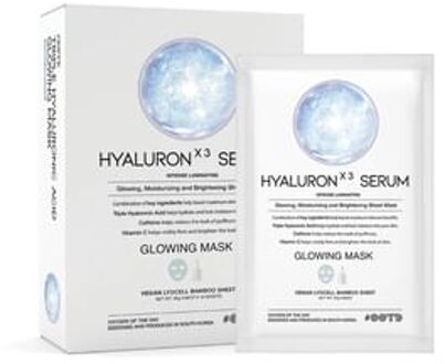 Hyaluron X3 Serum Glowing Mask Set 25g x 10 sheets