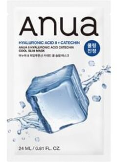 Hyaluronic Acid 8 Catechin Cool Slim Mask 24ml x 1 sheet