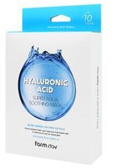 Hyaluronic Acid Super Aqua Soothing Mask Set 25ml x 10 sheets