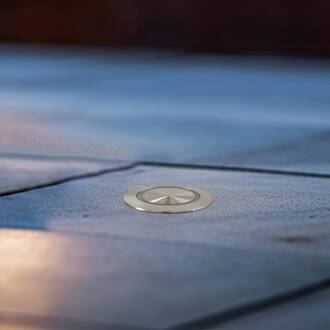 Hybride Mini LED inbouwlamp ringvormig roestvrij staal