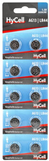 HyCell alkaline knoopcellen LR44 10 stuks