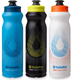 Hydrapak Tempo Bottle 3-Pack 400ml blauw - ONE-SIZE