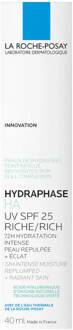 Hydraphase UV Rijke Hydraterende Crème 40 ml voor Uitgedroogde en Gevoelige Huid die Gevoelig is voor Uitdroging