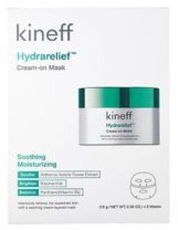 Hydrarelief Cream On Mask Set 16g x 5 sheets