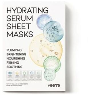 Hydrating Serum Sheet Mask Starter Kit 25g x 5 sheets
