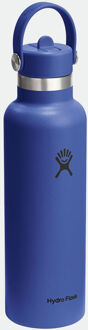 Hydro Flask 21 Oz Standard Flex Straw Cap Drinkfles Blauw - One size
