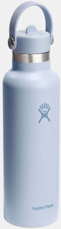 Hydro Flask 21 Oz Standard Flex Straw Cap Drinkfles Blauw - One size