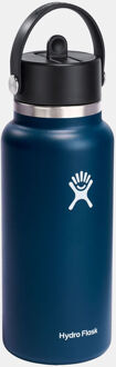 Hydro Flask 32 Oz Wide Flex Straw Cap Drinkfles Blauw - One size