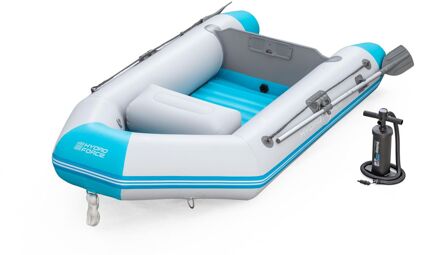 Hydro-Force Hydro Force Oplaasboot - Blauw/wit - 130 X 230 X 33cm