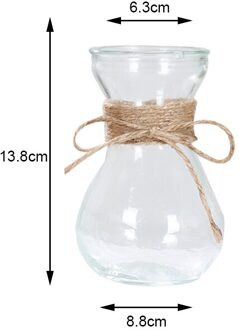 Hydrocultuur Planten Vazen Droge Bloem Vaas Creatieve Benodigdheden Nordic Ornamenten Diy Valentijnsdag Transparante Glazen Vazen