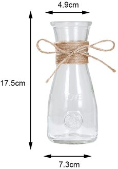 Hydrocultuur Planten Vazen Droge Bloem Vaas Creatieve Benodigdheden Nordic Ornamenten Diy Valentijnsdag Transparante Glazen Vazen