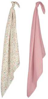 hydrofiele doeken bloem 2 stuks