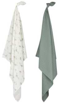 hydrofiele doeken dino 2 stuks