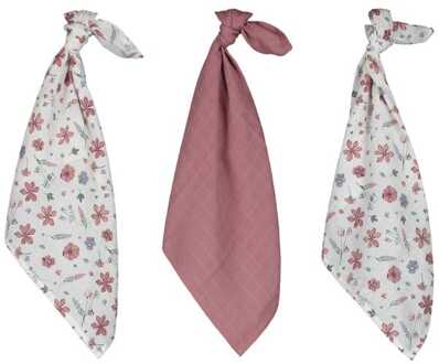 hydrofiele luiers bloemen 3 stuks