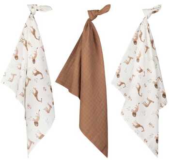 hydrofiele luiers safari 3 stuks