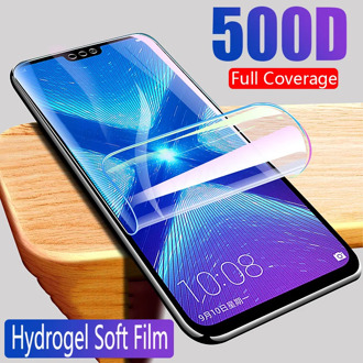 Hydrogel Film For Huawei Y5 Lite Y5 Y6 Y7 Prime 2018 2019 Screen Protector Y9 2018 Prime 2019 Safety Protective Film Not glass