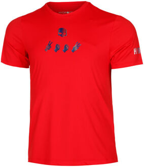 Hydrogen Tech T-shirt Heren rood - XL