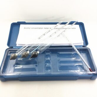 Hydrometeer Alcohol Meter Alcoholmeter Dichtheid Meter Meet Instrumenten Alcohol Hydrometer Wijn Meet Vodka Whisky Tester