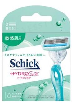 Hydrosilk Sensitive Skin Razor Blade Refill 3 pcs