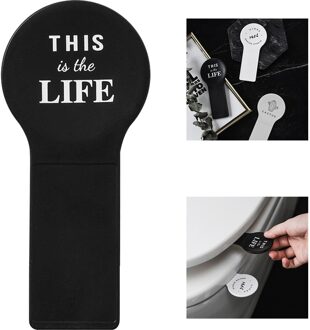 Hygiënische Toiletbril Handvat Raak Lifting Sticker Tool Cover Lifter stijl 1