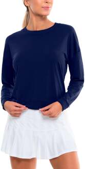 Hype Longsleeve Dames donkerblauw - XS,S,M,L,XL,XXL