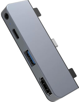 Hyper 4-in-1 USB-C hub iPad Pro (Grijs)