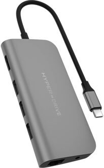 Hyper Drive POWER 9-in-1 USB-C Hub Dockingstation