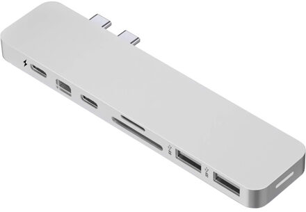 Hyper HyperDrive PRO USB-C hub voor MacBook Pro (Zilver)