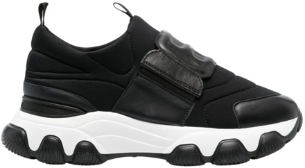 Hyperactieve Slip-on Sneakers Hogan , Black , Dames - 36 1/2 Eu,39 1/2 EU