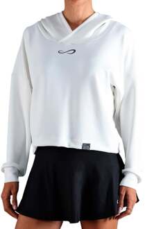 Hypersoft Sweater met capuchon Dames-wit - L