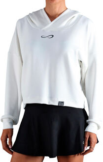 Hypersoft Sweater met capuchon Dames-wit