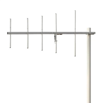 HYS Yagi Antenna UHF 400-470mhz 5 Elements 9 dBi Gain 100W Base Station Antenna For BaoFeng Kenwood Motorola Radio