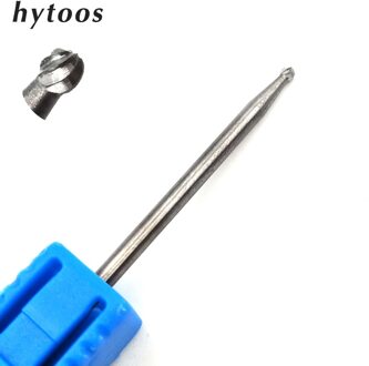 Hytoos 1.6 Mm Bal Tungsten Carbide Nail Drill Bit 3/32 "Rotary Cuticle Schoon Burr Bits Voor Manicure Dode Huid verwijdering Nail Gereedschap