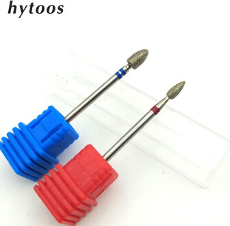 Hytoos 2Pcs Diamond Nail Boor 3/32 "Rotary Burr Manicure Snijders Elektrische Nail Boor Accessoires Nail Mills Tool s1