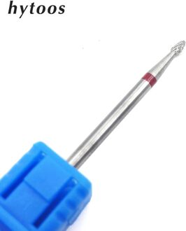 Hytoos Tungsten Carbide Nail Drill Bit 3/32 "Rotary Cuticle Burr Bits Voor Manicure Boor Accessoires Nail Frezen Cutter-H0103P