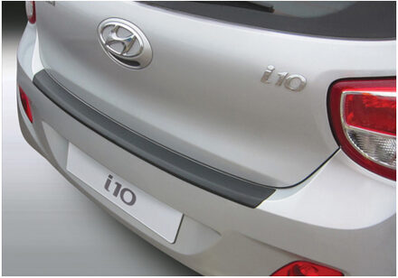 Hyundai ABS Achterbumper beschermlijst passend voor Hyundai i10 11/2013-2017 Zwart