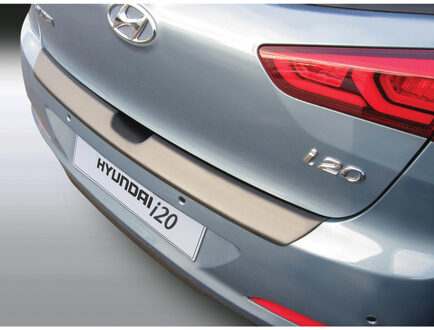 Hyundai ABS Achterbumper beschermlijst passend voor Hyundai i20 5 deurs 11/2014-6/2018 Zwart