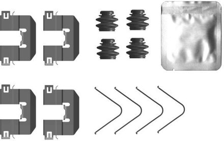 Hyundai Accessoireset, schijfremblok 82556300