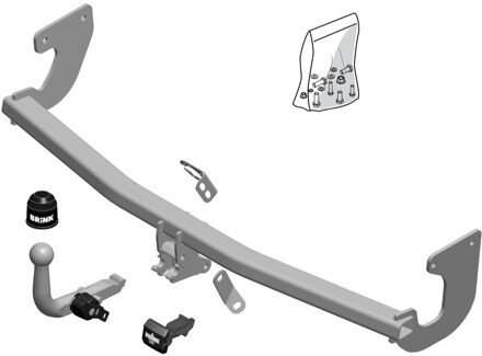 Hyundai Afneembare trekhaak 596300