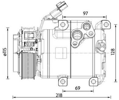 Hyundai Air Compressor Hyundai ACP1467000P