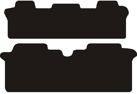 Hyundai Automatten achterzijde passend voor Hyundai Trajet 2000 - 2008 MSN1360805