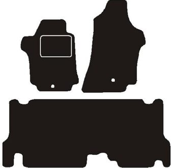 Hyundai Automatten passend voor Hyundai H1 6 persoons 2007 - MSN1360856