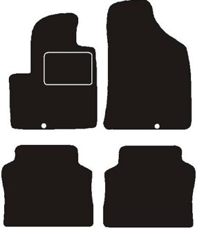 Hyundai Automatten passend voor Hyundai Santa Fe 2008 - 2010 MSN1361214