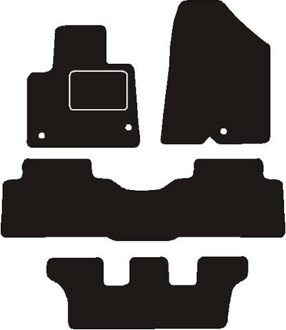 Hyundai Automatten passend voor Hyundai Santa Fe 7 persoons 2012 - 2018 MSN1363262