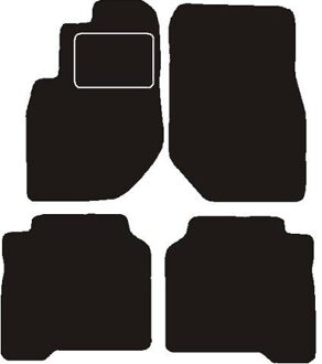 Hyundai Automatten passend voor Hyundai Terracan 2001 - 2006 MSN1363265